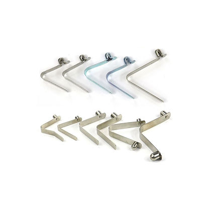 Button spring clips